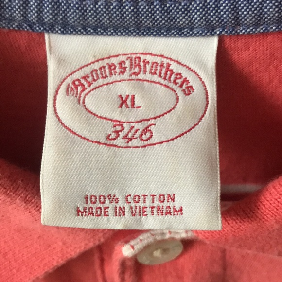 Brooks brothers striped polo men’s xl - Picture 2 of 4